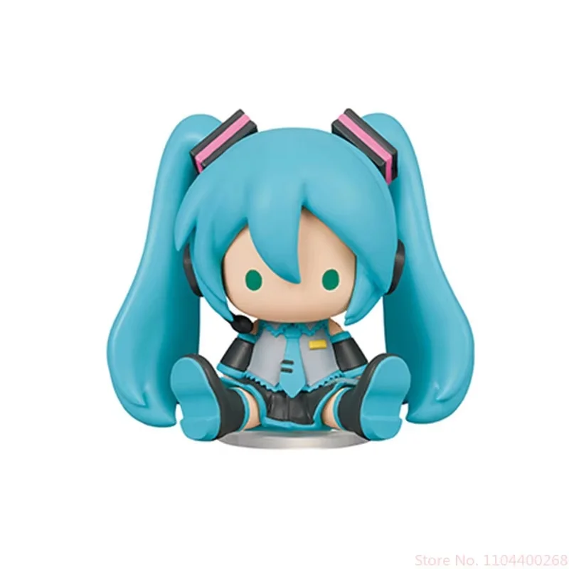 Heißer Verkauf Re-Ment Miku Bean Eye Luka Kaito Anime Blind Box Kinder Geschenk Sammeln Modell Desktop Ornamente Spielzeug nette Festvial Geschenk