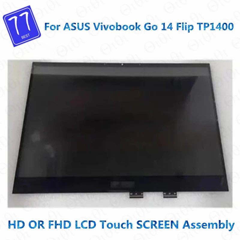 

Original 1920*1080 For Asus VivoBook GO FLIP 14 TP1401K Tp1400 Tp1400KA Laptop LED LCD touch Screen Digitizer Replacement