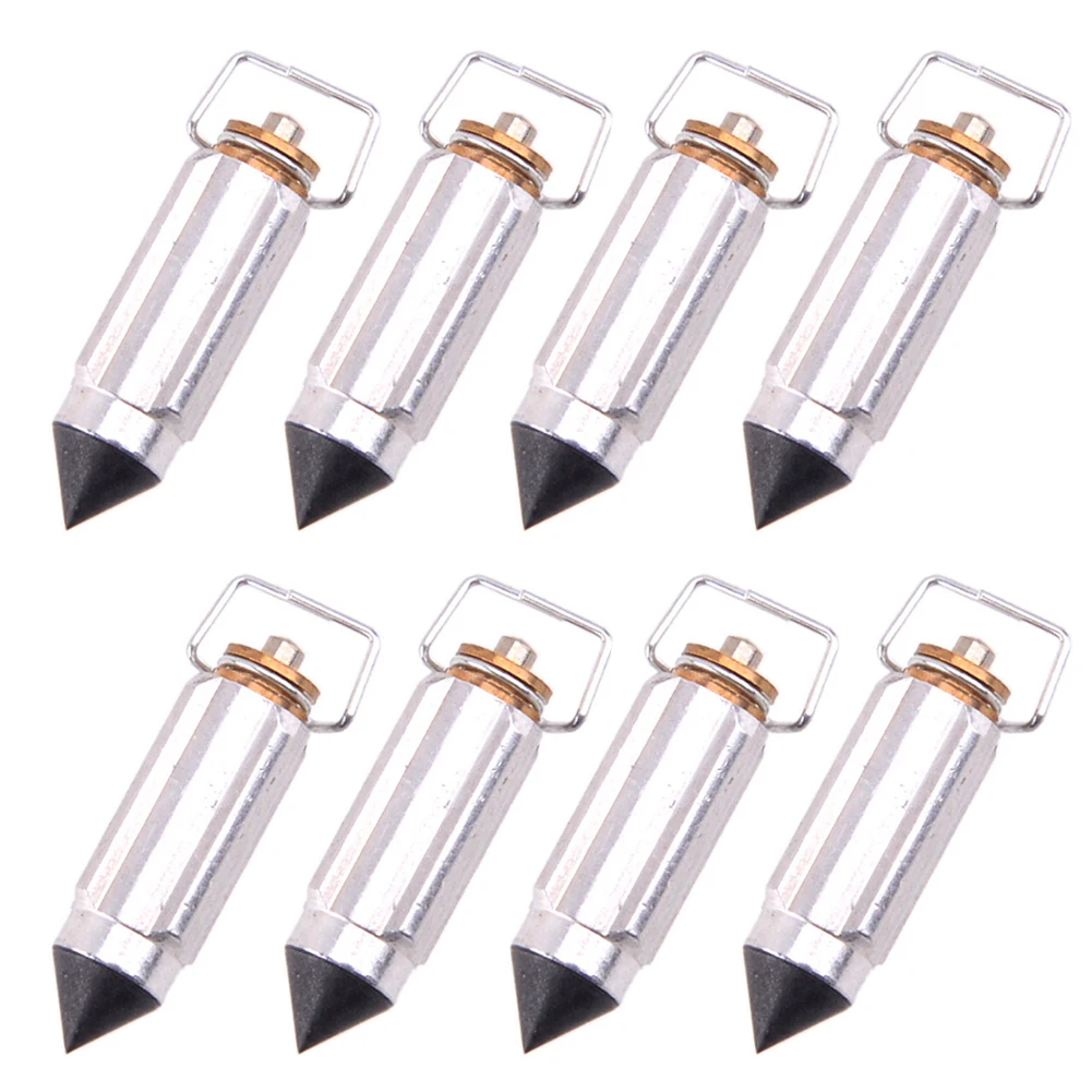 8Pcs Carburetor Float Valve Needle For Ymh For Suzuki Carb Float Needles Motorcycle Carburetor Carbon Float Needle Valve Carb