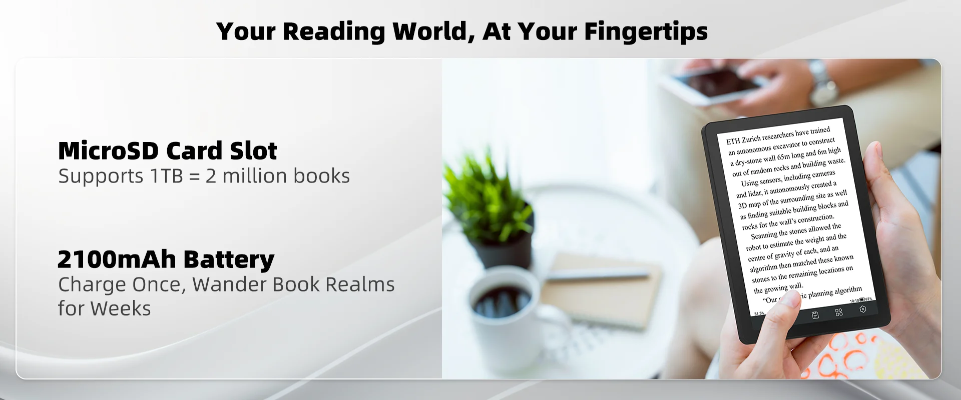 Bigme B6 Color E-Ink Reader — product detail 7