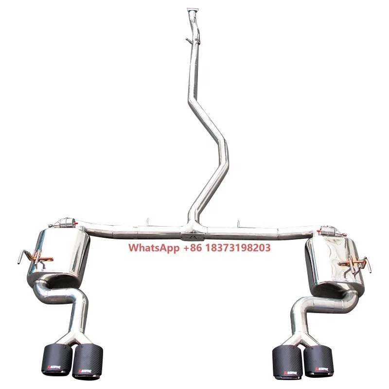 

Performance Exhaust Muffler Valvetronic Exhaust System for JAZZ 2015-2022 304 Stainless Steel Valvetronic Exhaust