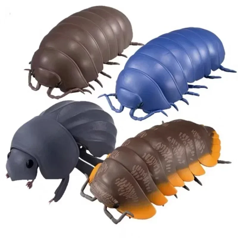 Bandai Gashapon Figure Anime Cute Simulation Insects Dango Mushi Pillbug Beetle Kawaii Figurine Gacha Capsule Toys Gift