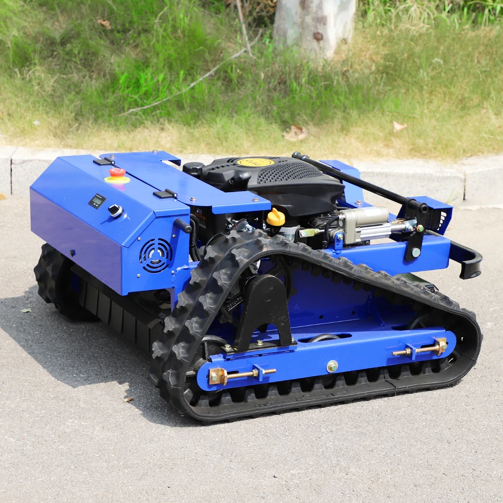 カスタマイズ可能な高品質リモコン芝刈り機、芝生修復用、コードレス芝刈り機、スムーズな操作、CE EPA Euro 5認証済み