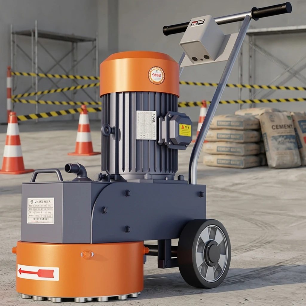 High-Performance Motor Concrete Floor Grinder Terrazzo Polisher with 3-9KW Power for Marble & Terrazzo Floors