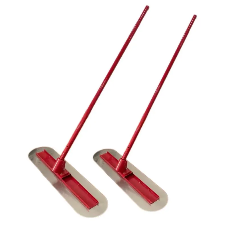 Portable Stainless Steel Concrete Floor Leveling Machine Bull Float Hand Trowel with Bearing High Efficiency