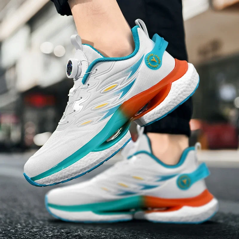 Shockproof Comfortable Outdoor Running Fitness Training Exercise Sneakers Size38-45 Hot Sale Men's Casual Shoes 2025 view 4