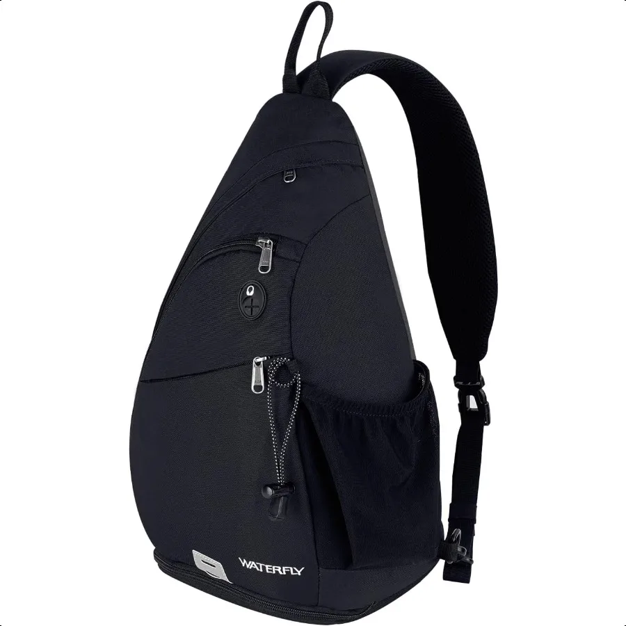 

Sling Bag Crossbody Backpack: Over Shoulder Daypack Casual Cross Chest Side Pack