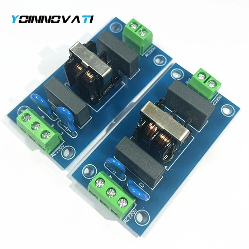 YT 20V EMI Filter Sound Booster Filter Socket 2A EMI Filter Module Power Board Sound Lift Sharp Filter Socket Power Filter
