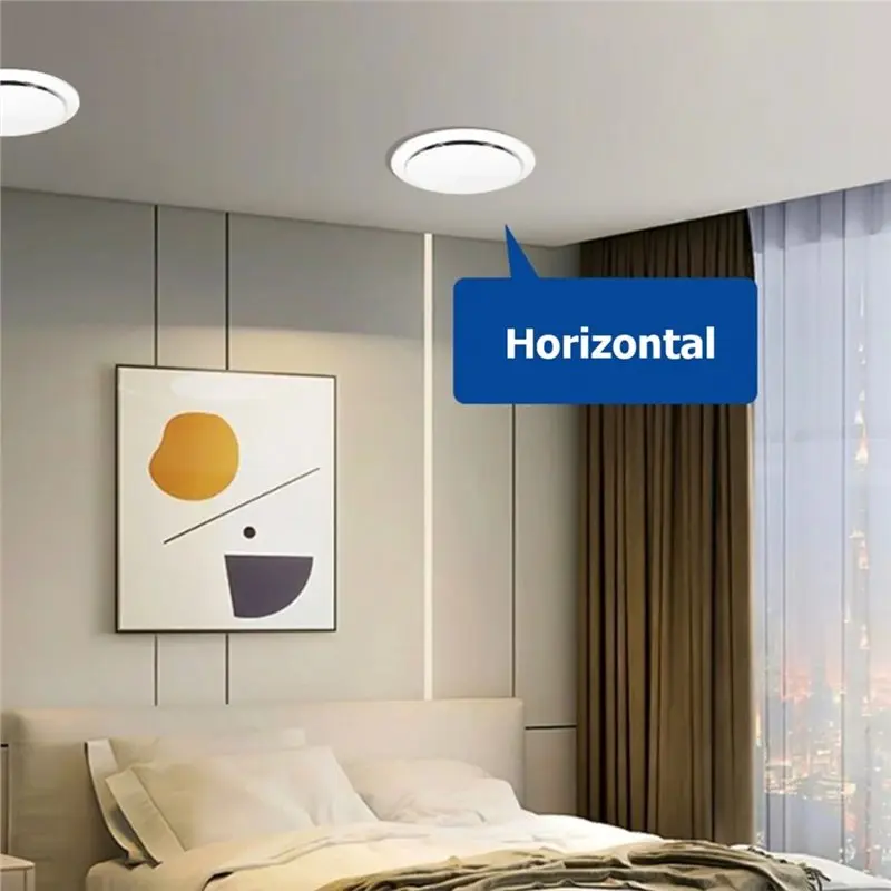 UISN For Ventilation Grille 200Mm Round Vent Cover With Clips And Insect Mesh, Ceiling Installation For HVAC Systems