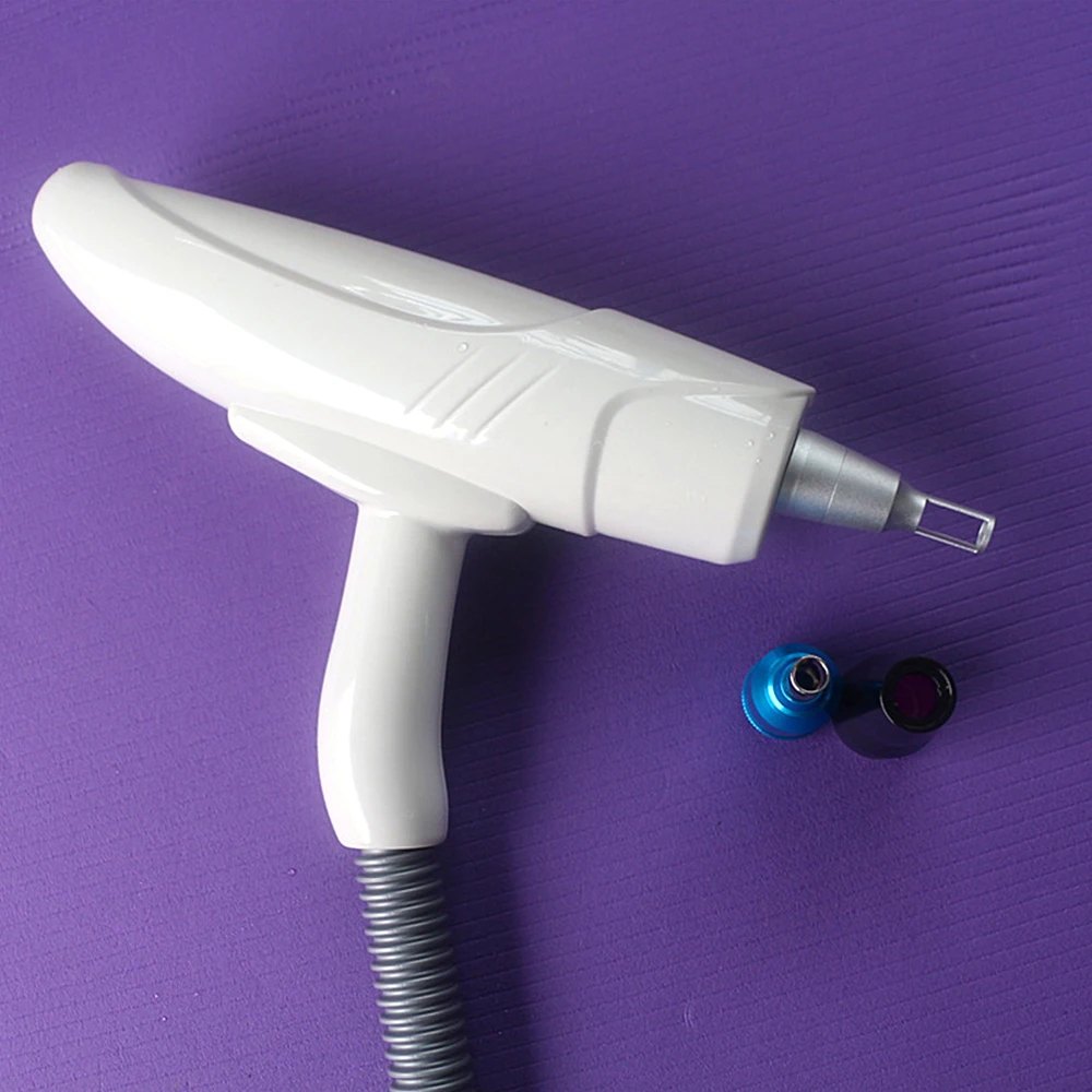 Q-Switched YAG Laser Handle Tattoo Removal Handpiece 1064nm 532nm 1320nm IPL E-light OPT Hair Removal Machine Beauty Spare Part