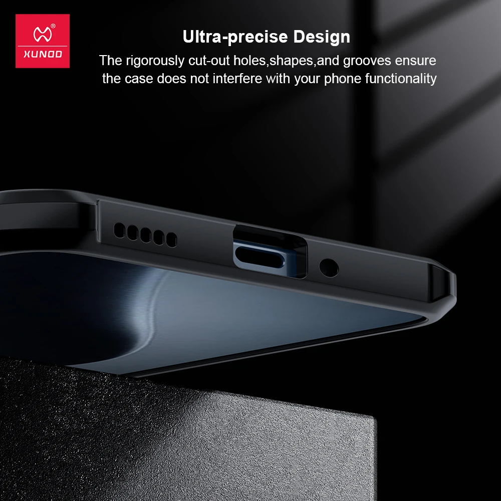 Xundd For Xiaomi 14T Pro Case For Xiaomi 14T 5G Airbag Shockproof Bumper Shell Acrylic+TPU Transparent Cover Camera Protective