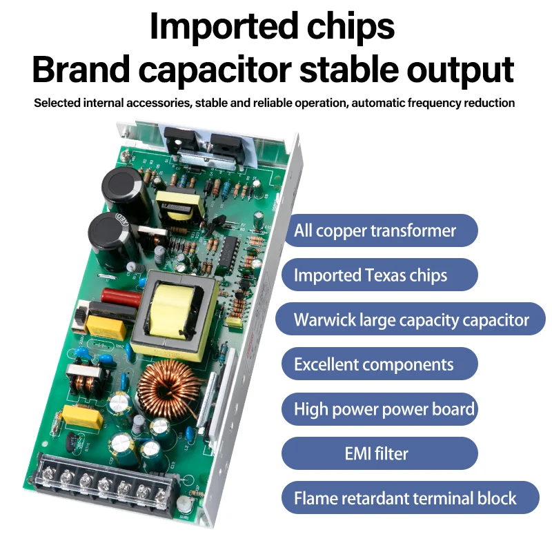 Dual Output Switching Power Supply 30W 50W 75W 100W 120W 350W 500W 10V -5v 12V -12V 15V -15V 24v -24v AC/DC Driver Transformer