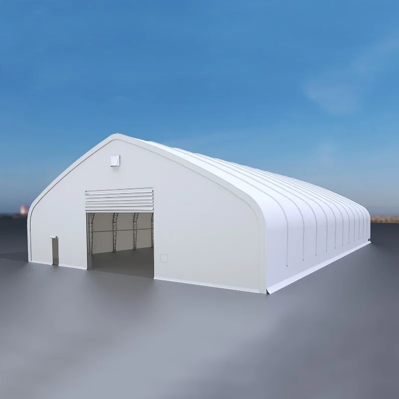 Modern Heavy   Waterproof Steel Frame Outdoor Storage Shed Shelter for Garden Backyard Farm Equipment Storage