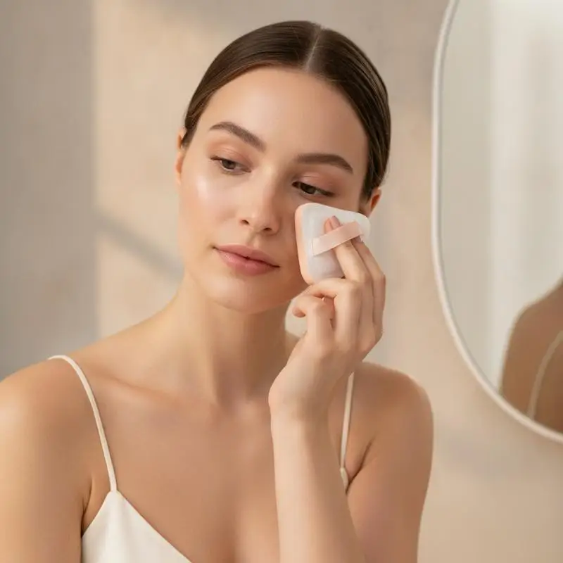 5Pcs Multi Shape Makeup Sponge Puff Dry Wet Dual Use Soft  Cosmetic Puff for Daily Beauty Makeup