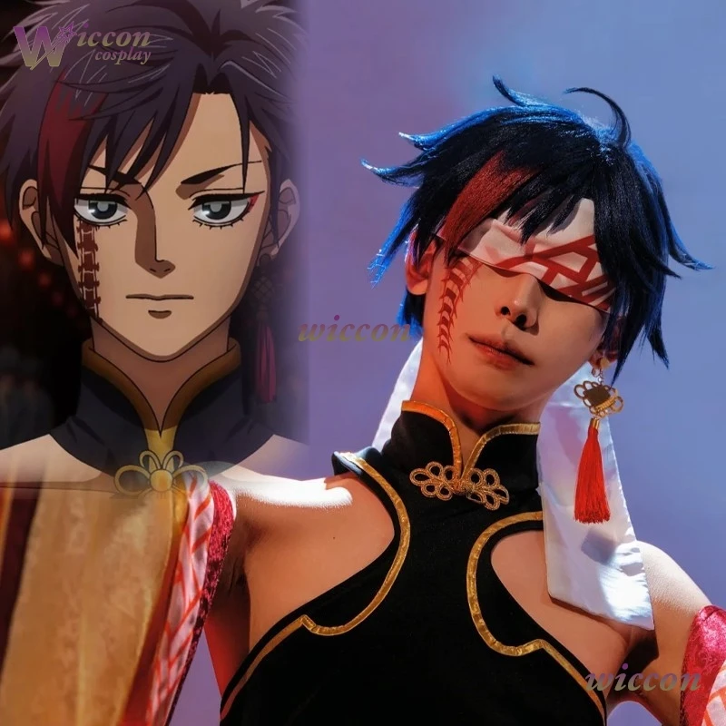 Косплей-парик Qin Shi Huang Di Ying Zheng, аксессуары для косплея Shikōtei на Хэллоуин, мужские аксессуары для косплея по Record of Ragnarok, наручи, серьги