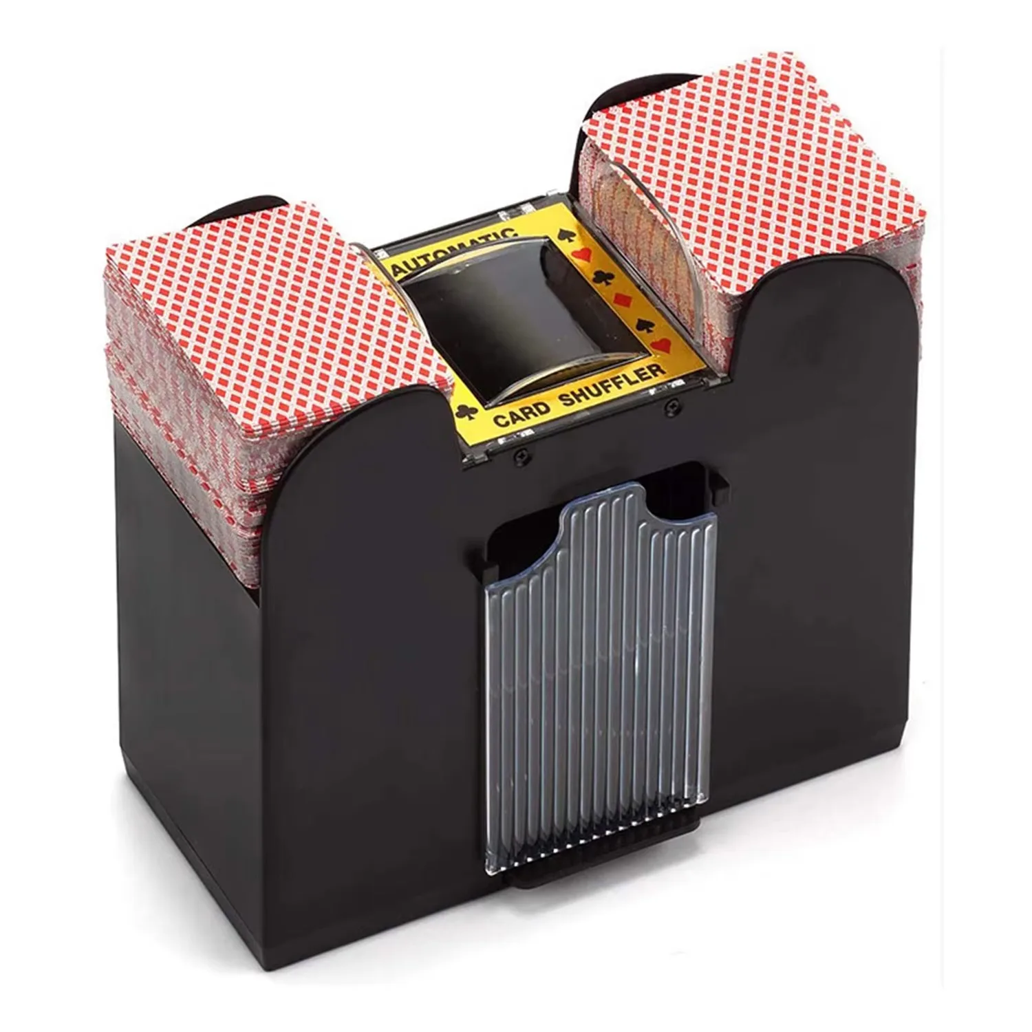 2 mazzi di carte automatiche mescolatore di carte da gioco automatico mescolatore mixer giochi distributore di macchine selezionatrici da poker per viaggi a casa