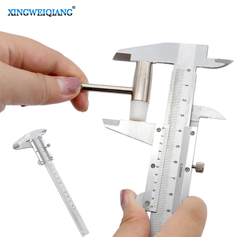 0-150mm Carbon Steel Vernier Calipers Depth Stair Caliper Forging Building Hand Tools Measuring Instruments