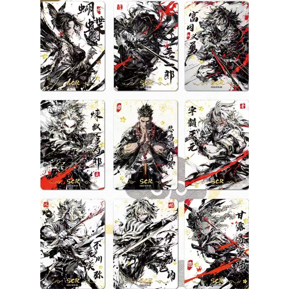 Wholesale New Demon Slayer Collection Card Nezuko Tanjirou Kimetsu No Japanese Anime Booster Box CCG TCG birthday Hobby gift