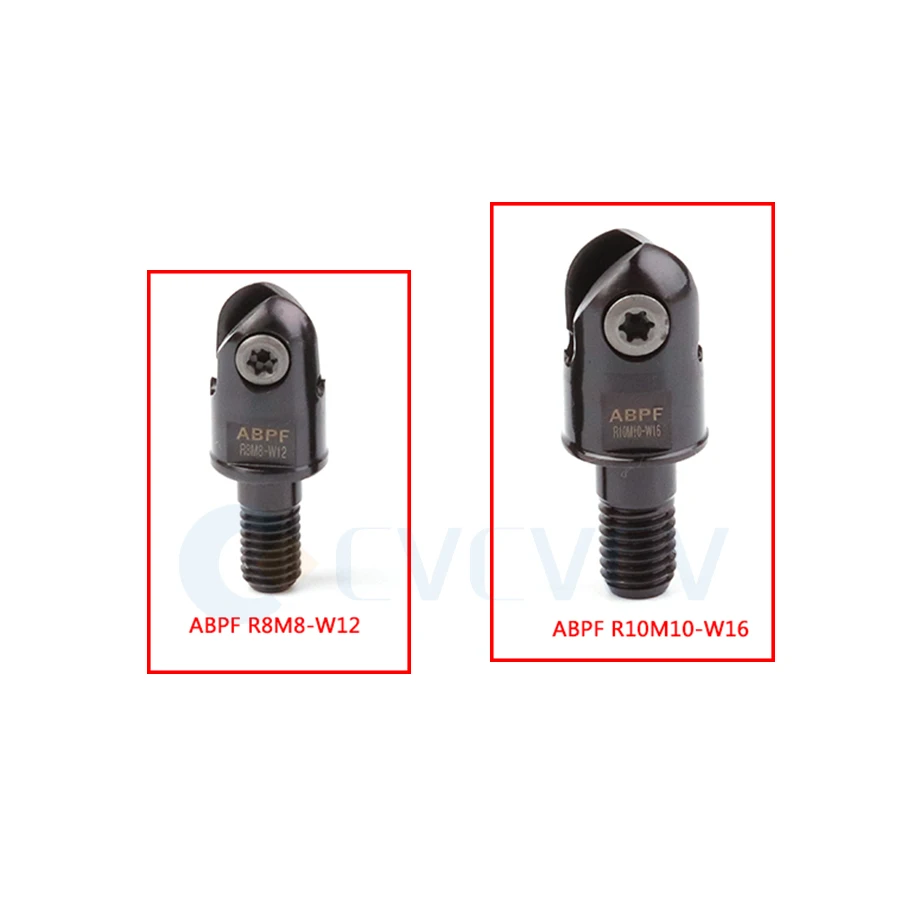 1 pz ABPF-R5M5-W08 ABPF tornio a controllo numerico macchina utensile testa di fresatura sferica efficiente resistenza ai terremoti adattamento ZDFG strumento lama