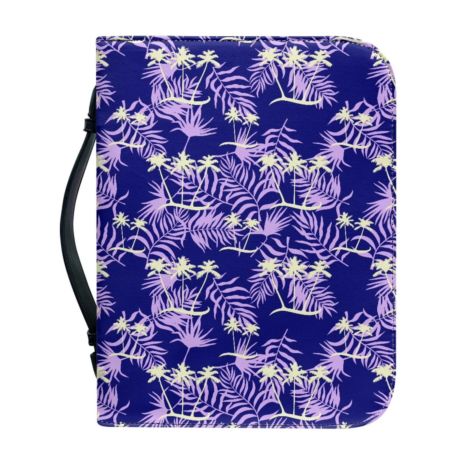 PENSTROLL Bible Cover Protective Bible Tote Bag for Prayer Study Men Purple Palm 2026 Trending
