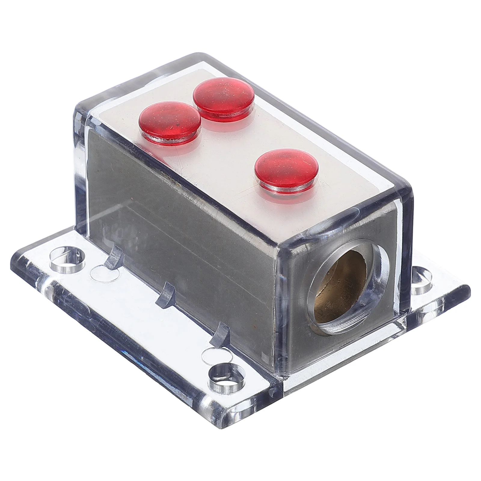 

Distribution Block Vehicle Audio 2-Ways Durable Power Distribution Block Auto Audio Splitter for Car Amplifier