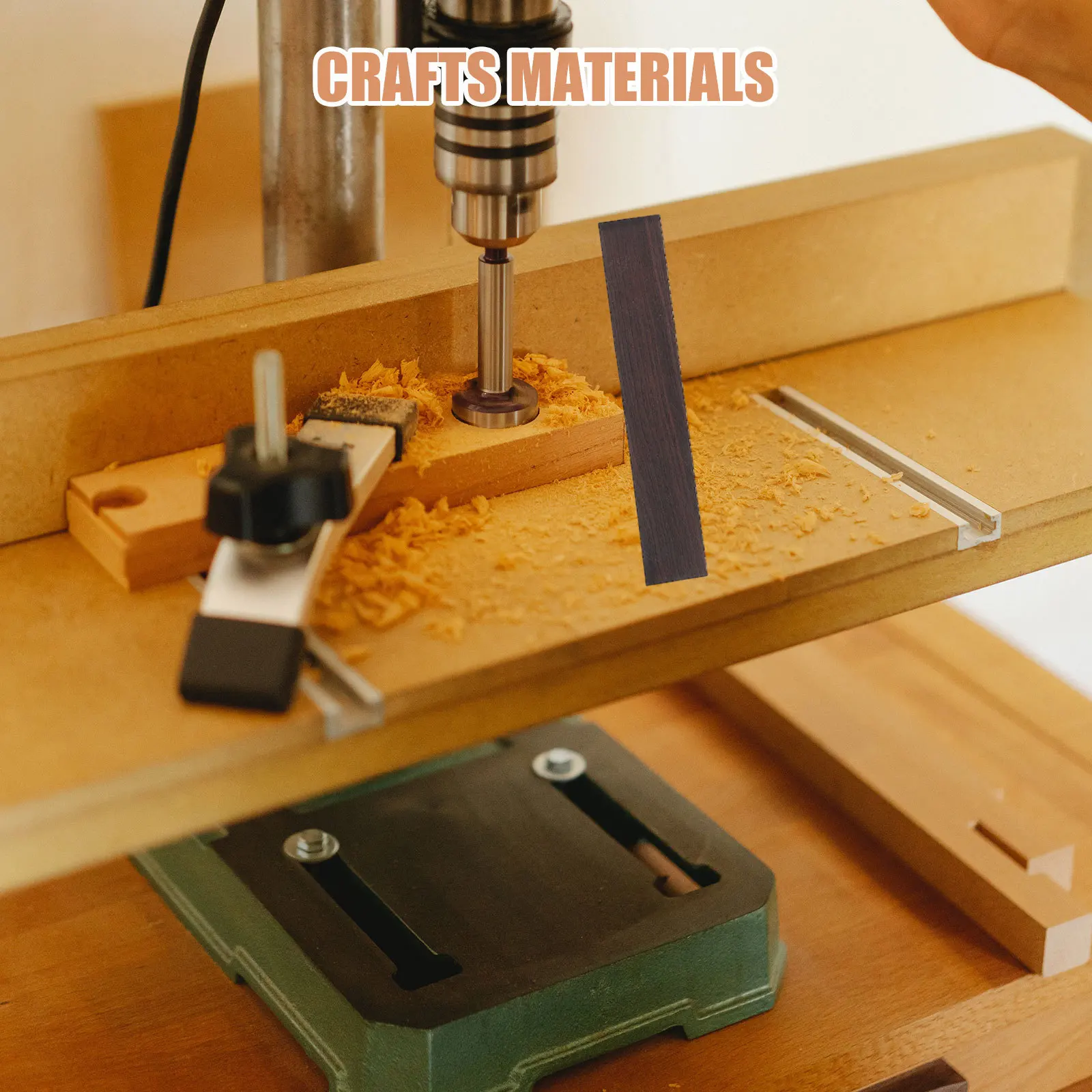 6개입 퍼플 샌달우드 텍스처 우드 보드 DIY 정원 벤치 교체용 슬랫 우드 피스