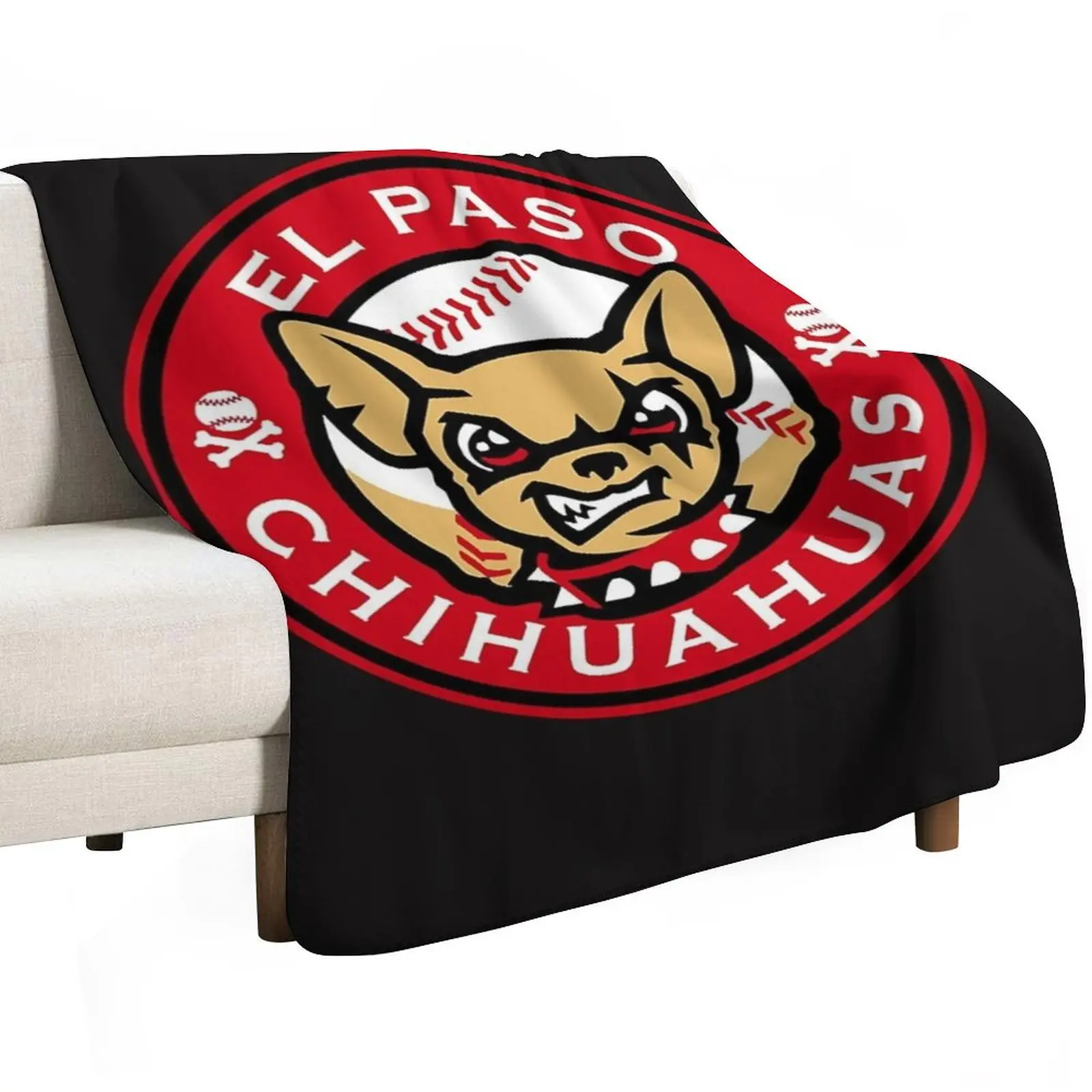 El Paso Chihuahuas Cute Chihuahua Angry Funny Dog Lover Classic Throw Blanket Shaggy For Sofa Thin warm winter Blankets