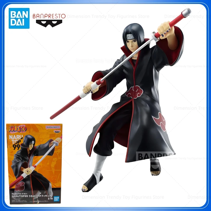 

Bandai In Stock Original Banpresto Anime Narutop99 Uchiha Itachi Action Figure Model Collection Toy Gift DT