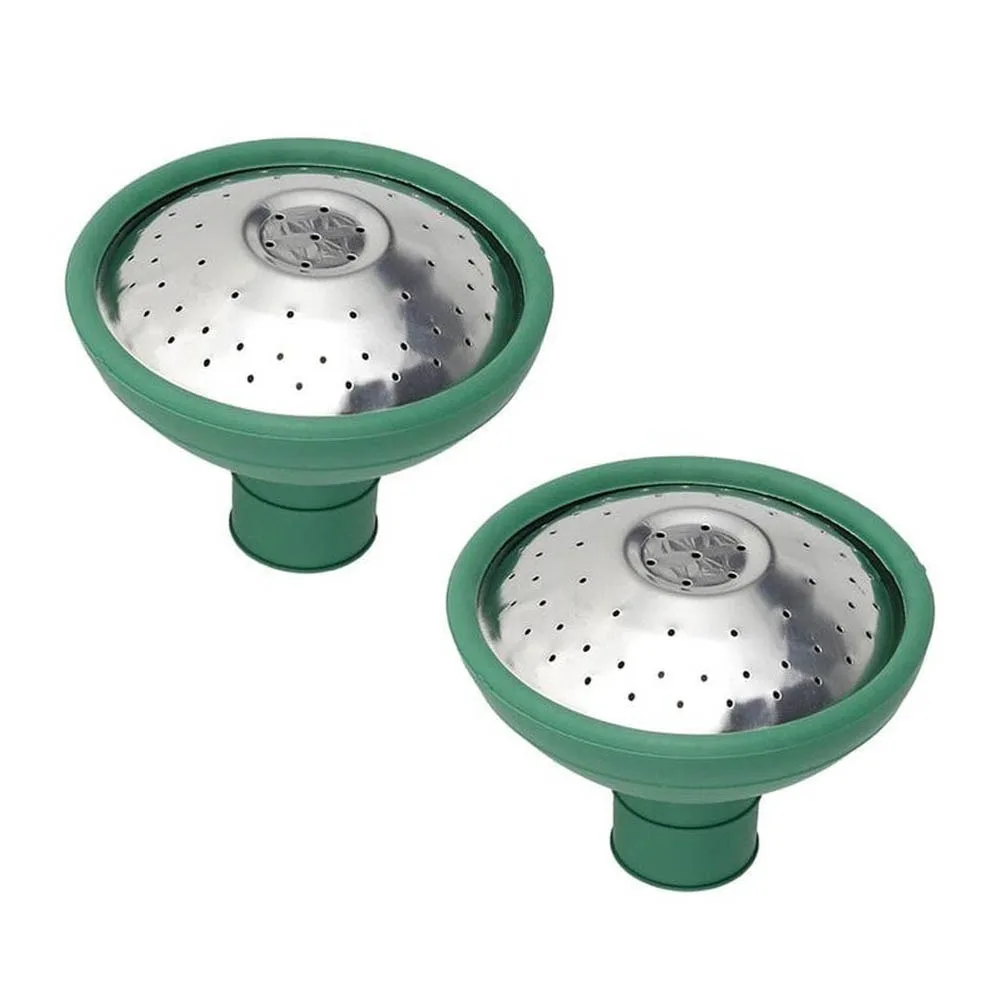 

2pcs Shock-proof Watering Can Head Plastic Widely Compatible Sprayer Nozzle Adjustable Water-saving Water Sprinkler Rose Head