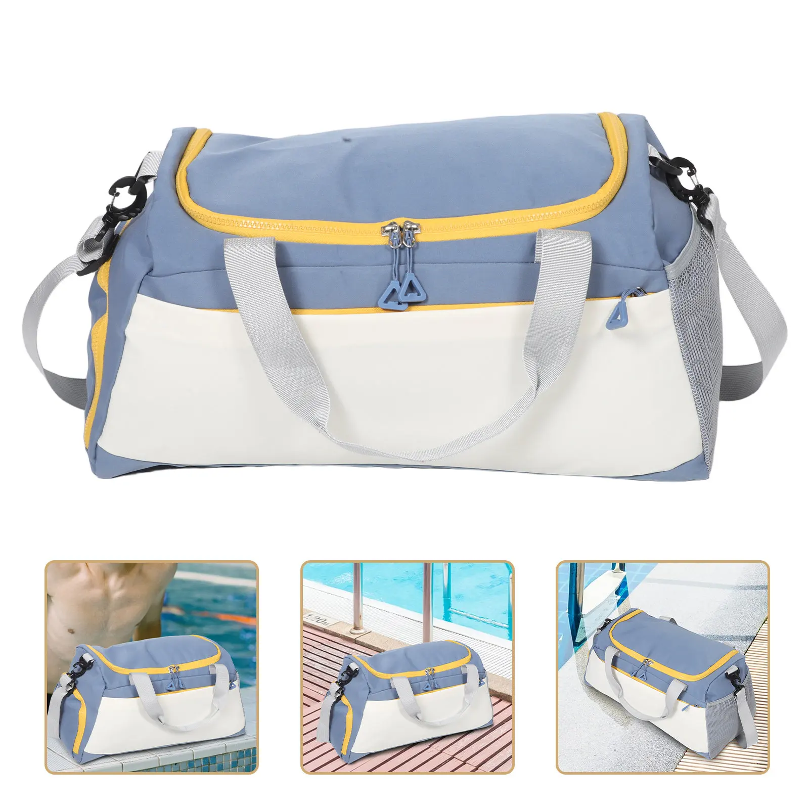 Dry Wet Separation Gym Tote Large Capacity Duffel Bag Travel Sports Bag Men Women Foldable Weekender Shoulder Organizer
