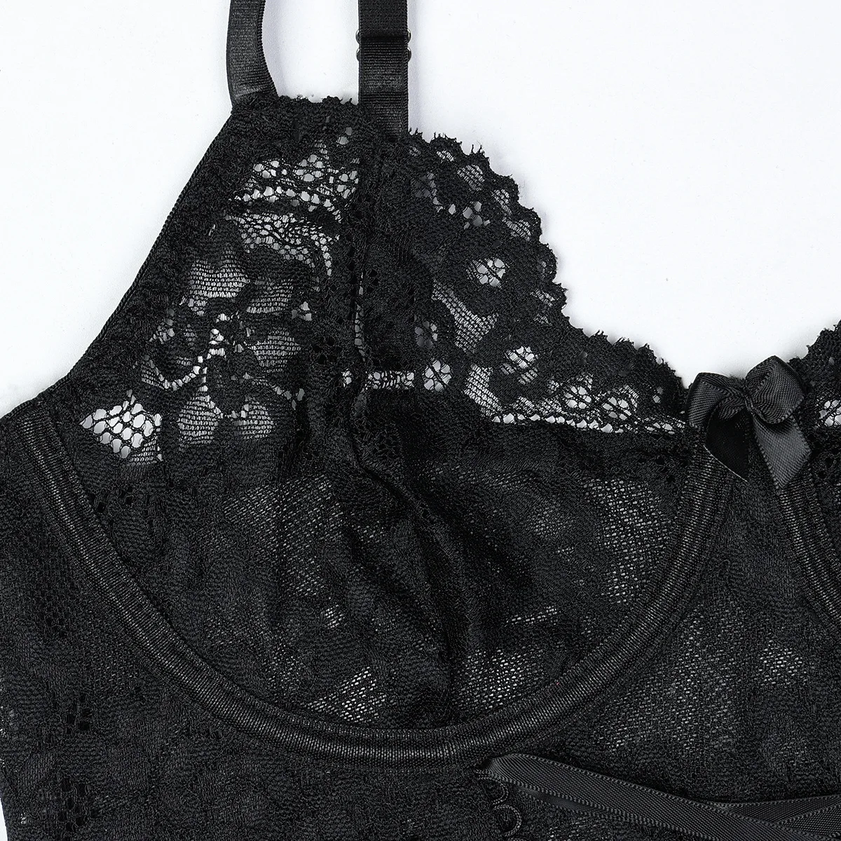 여성 레이스 섹시한 이국적인 세트 란제리 브래지어 세트를 통해 볼 우아한 숙녀 속옷 마이크로 비키니 끈 팬티 이국적인 의류