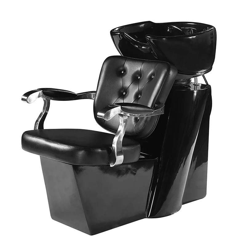 

Modern Hair Salon Factory Fashion Design Comfortable Shampoo Chair Hair and Beauty Salon Furniture Hair Washing Chairs