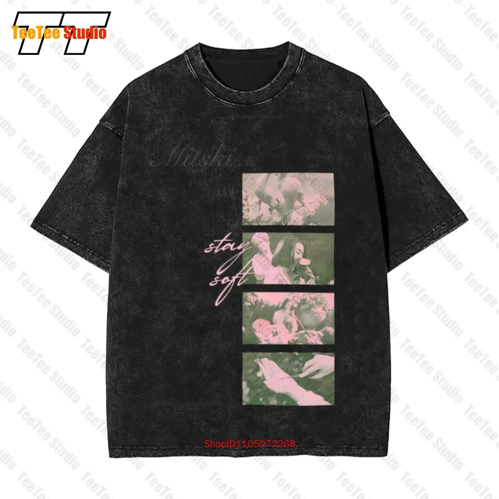 Mitski 2022 Vintage Oversized T-Shirt Blue Diner Merch Lauren Hell Mitsk EJ4Q