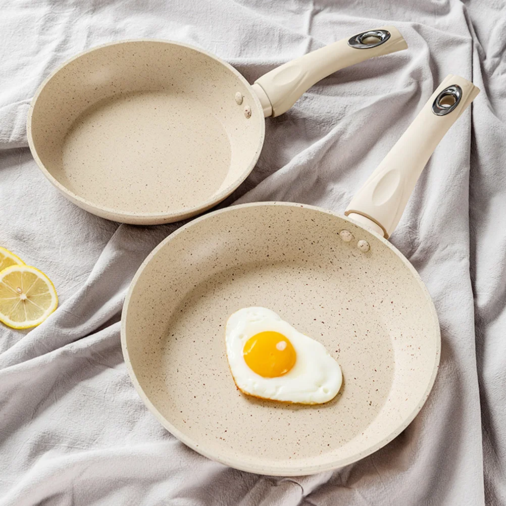 

Non-Stick Frying Aluminum Lightweight Portable Breakfast Cooking Pan For Steak Egg Baking Household Kitchen Use