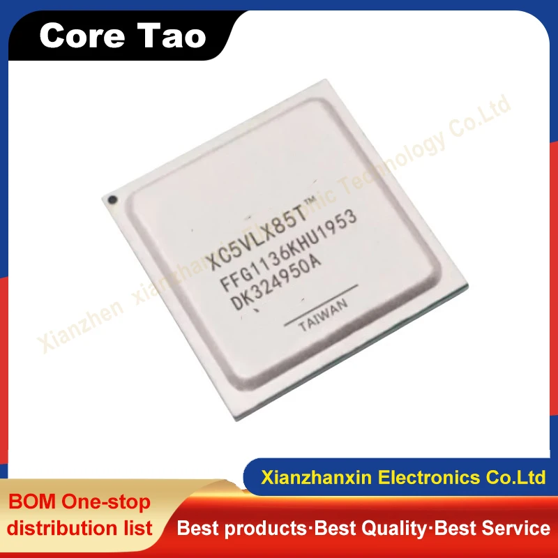 1PCS/LOT XC5VLX85T-1FFG1136 XC5VLX85T-FFG1136 XC5VLX85T-FF1136 XC5VLX85T BGA1136 Field programmable gate array
