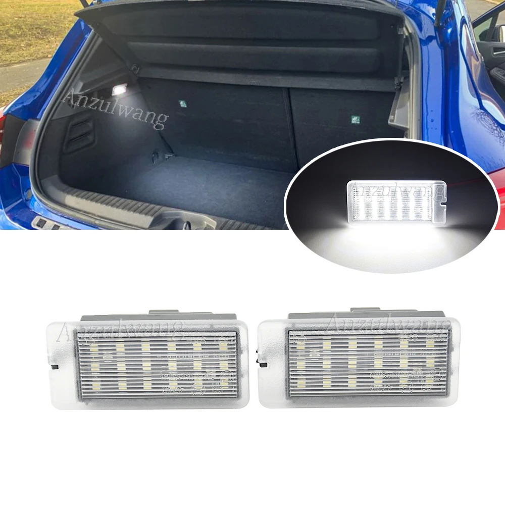 Lumière LED intérieure du coffre à bagages, pour Nissan Qashqai 2006-2021 scalp 2018-2024 Juke Note Pulsar Kicks Versa Note