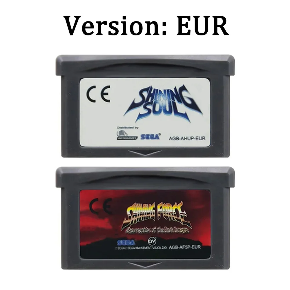 Shining Soul GBA Games Cartridge 32 Bit Video Game Console Card Shining Soul Series for Retro Fans Gift