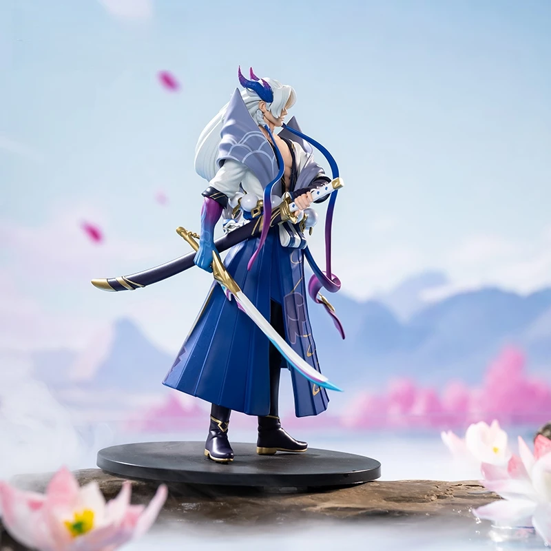 Nouveau Original Lol League Of Legends esprit fleur Yone jeu dramatique Statues 1/8 figurine modèle décorations de bureau
