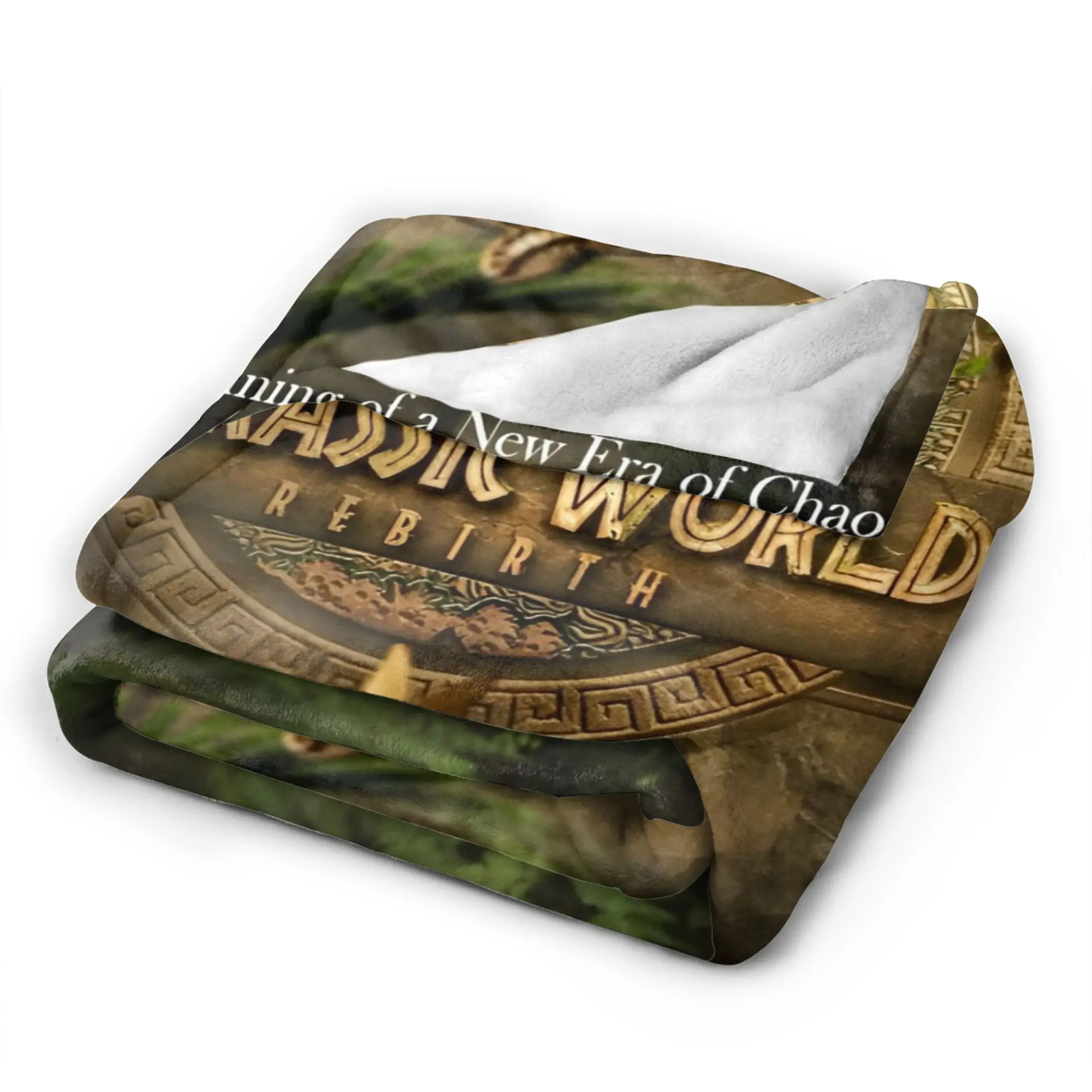 العالم الجوراسي 4 ولادة جديدة 2025 بطانية مريحة لينة رمي البطانيات للأريكة 50x60 بوصة أحجام متعددة قطعة البساط #4