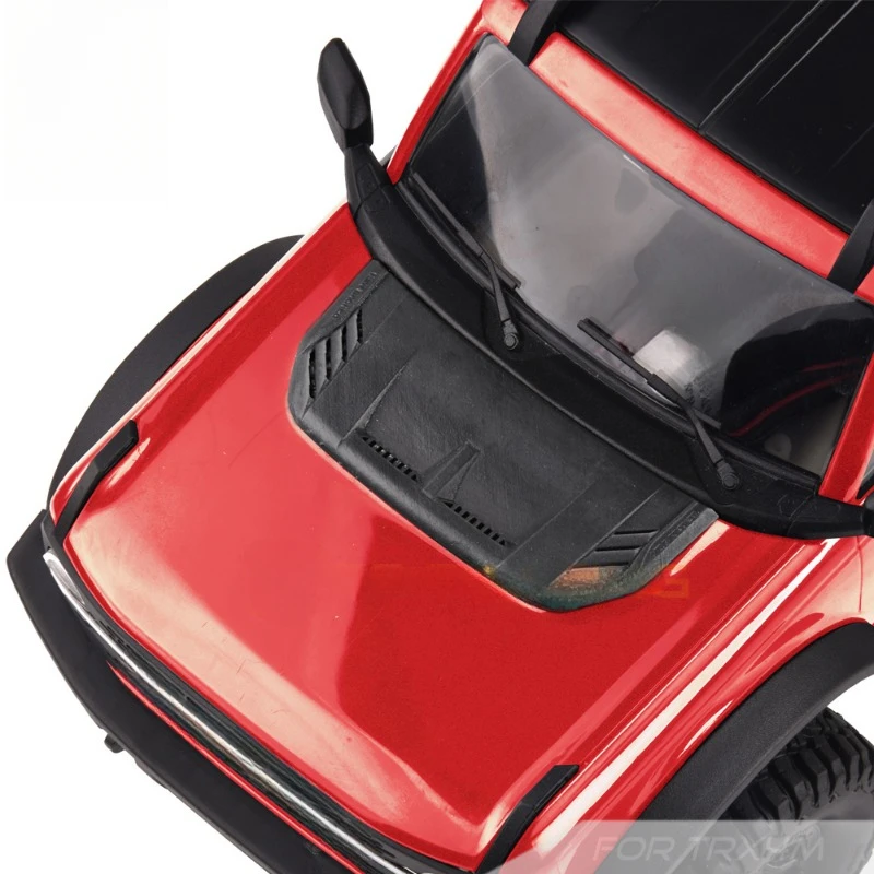 Plastikowa osłona łodzi z nadrukiem 3D Modyfikacja skorupy samochodu dla 1/18 RC Crawler Car Traxxas TRX4M Ford Fierce Horse Upgrade Parts