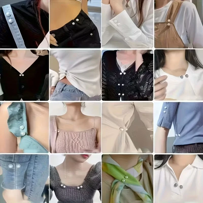 9 قطعة دبابيس بروش اللؤلؤ للنساء دبابيس السلامة الزخرفية المضادة للتعرض دبابيس للملابس شال كليب لتزيين حفلات الزفاف #6