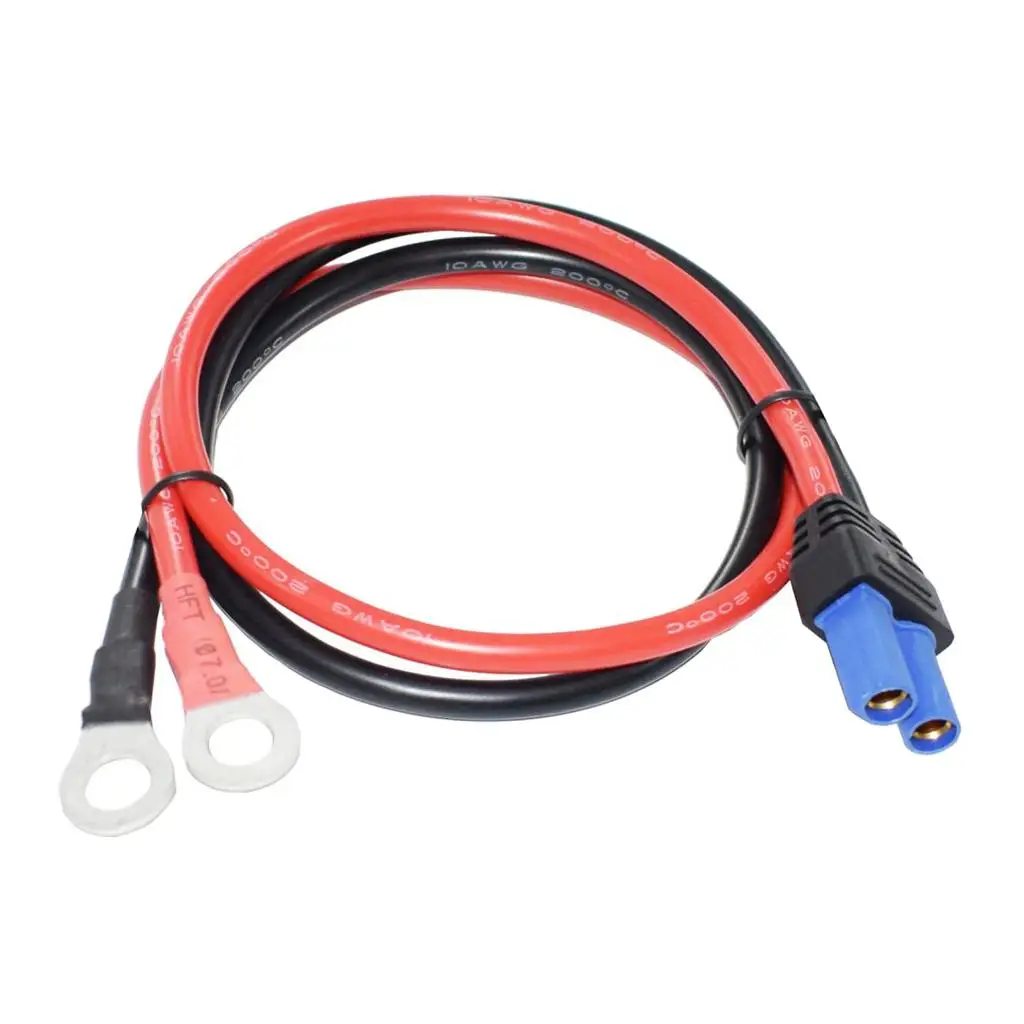 0.4M EC5 Plug To O Type Terminal Cable Helicopter Car Battery Jump Starter