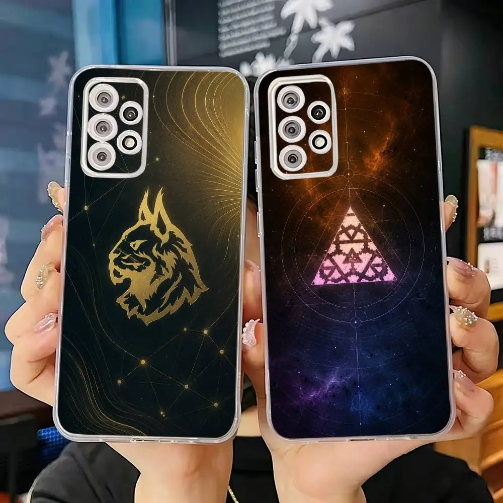 Coque de téléphone tendance Destiny 2, en silicone transparent souple, pour Samsung S30 S25 S24 S23 S22 S21 Ultra Plus