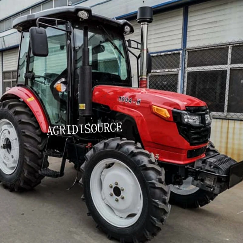 Tractor agrícola de 4x4 y 160hp, tractor de ruedas, tractor, cargador de extremo frontal, CE, china