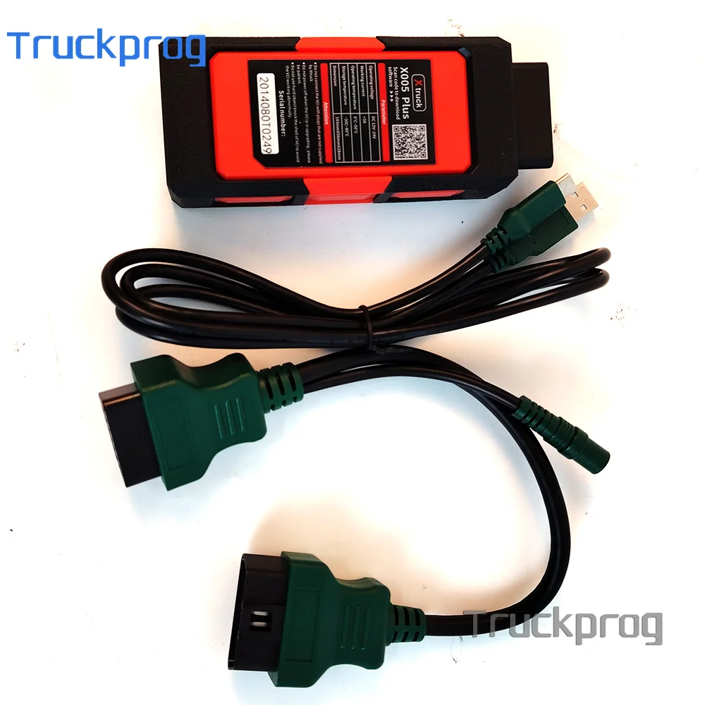 X005 Plus Forced Regeneration of DPF Data Read Truck Diagnostic Tool for SHACMAN WEICHAI SINOTRUK CNHTC Howo DongFeng FAW