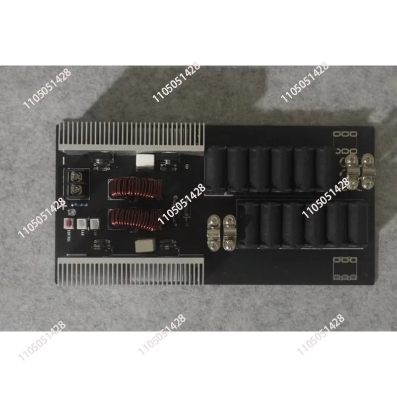high power no tap gold melting furnace aluminum iron quenching drive plate 3KW ZVS high frequency induction heating module