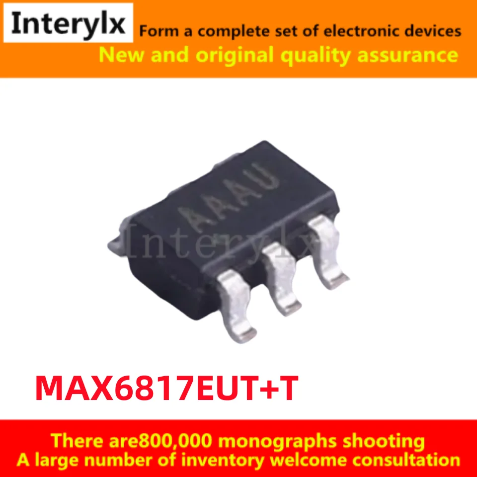 5-20Pcs/Lot Original MAX6817EUT+T MAX6817 MAX6817EUT S SOT23-6 AAAU Interface Special Chip