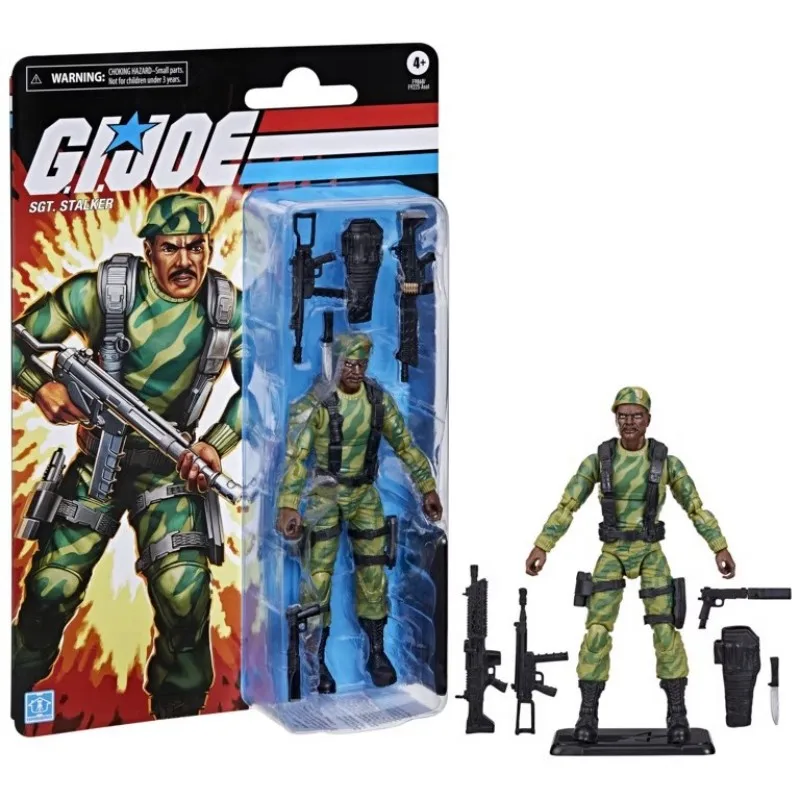 

In Stock Original Hasbro G.I. Joe Classified Series Retro Cardback Sgt Sergeant Stalker 6-Inch Action Figures