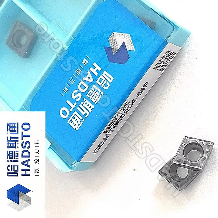 

CCMT060202 HS7125/CCMT060204-MP HS7125/CCMT060208 HS7125 HADSTO CNC carbide Turning inserts