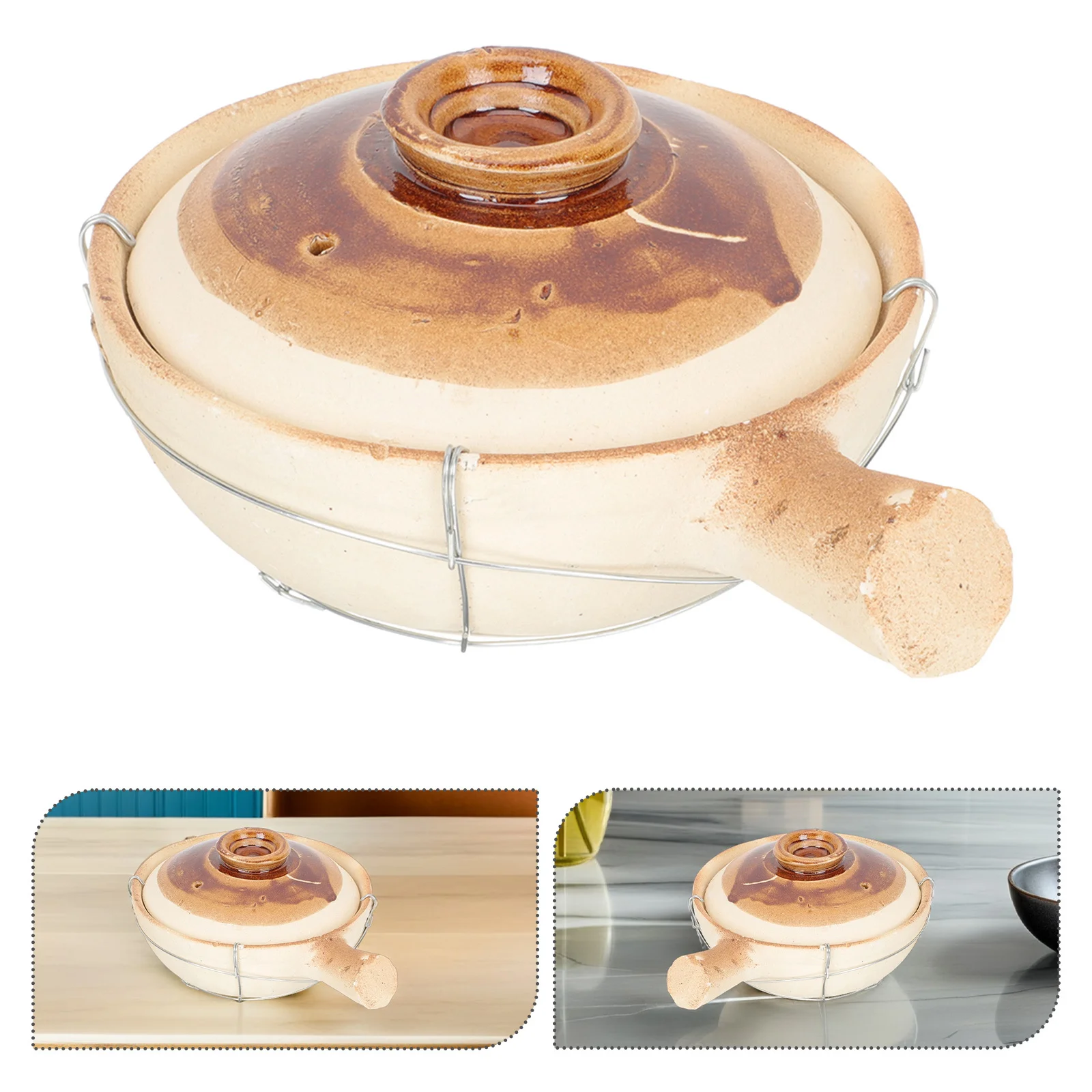 

Керамическая глина, кастрюля с одной ручкой, кастрюля для домашнего тушения, супа, кухонная кастрюля, кастрюля, керамическая глина, кухонные принадлежности